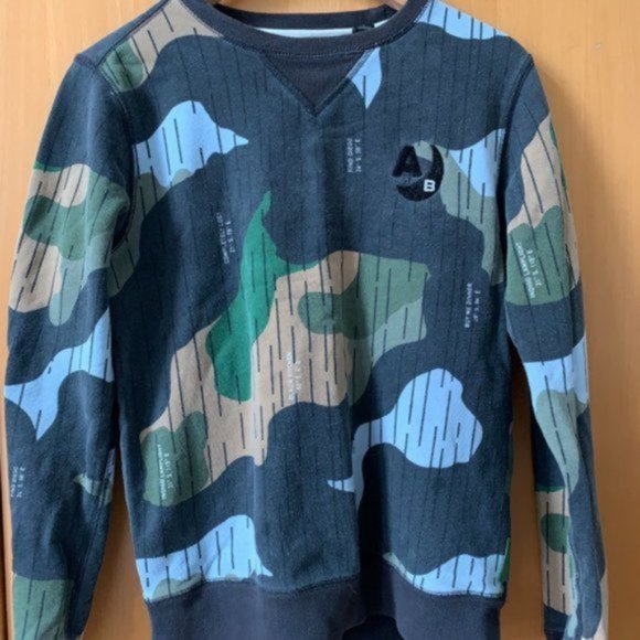 Scotch And Soda Camouflage Mens Sweatshirt - Picture 2 of 6